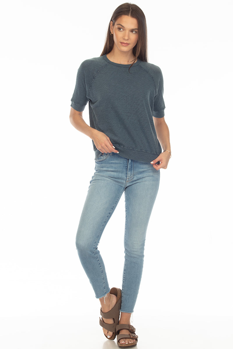 CATE 1/2 SLEEVE RAGLAN