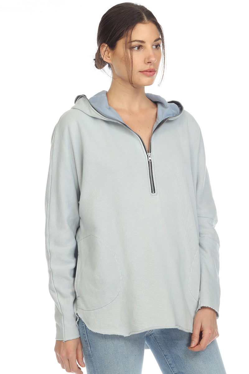 GEORGIA ZIP-HOOD TUNIC