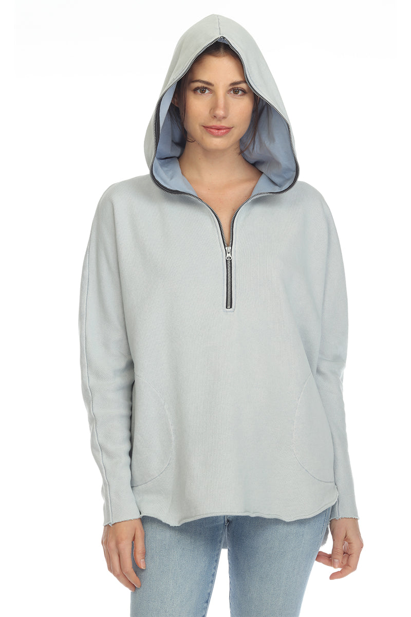 GEORGIA ZIP-HOOD TUNIC