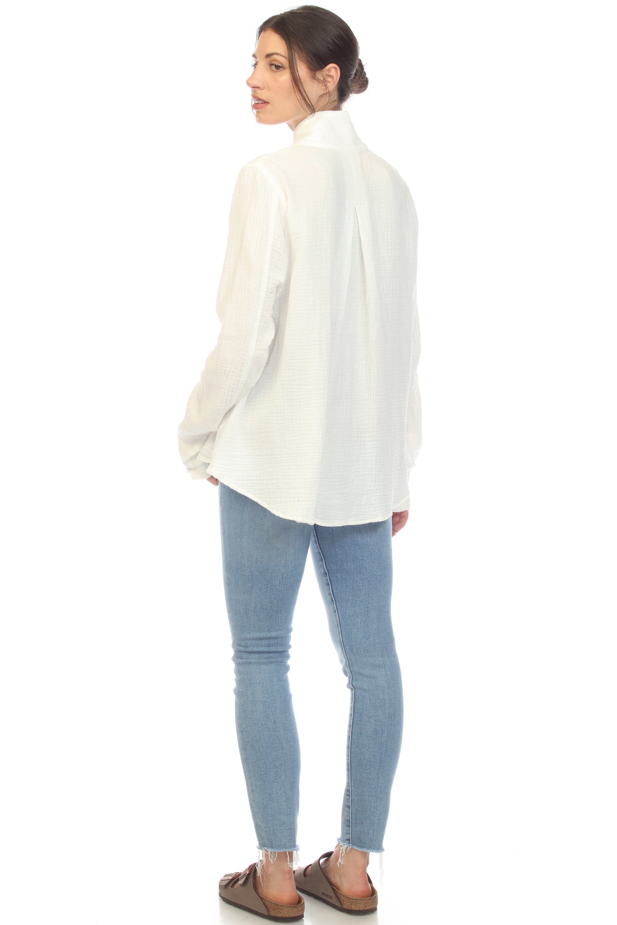 Gauze Button Jacket