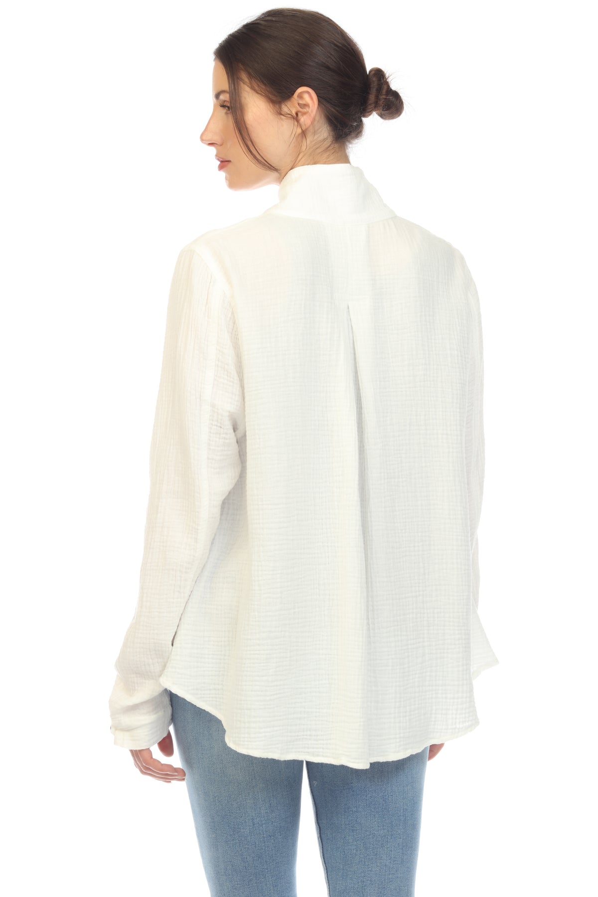 Gauze Button Jacket
