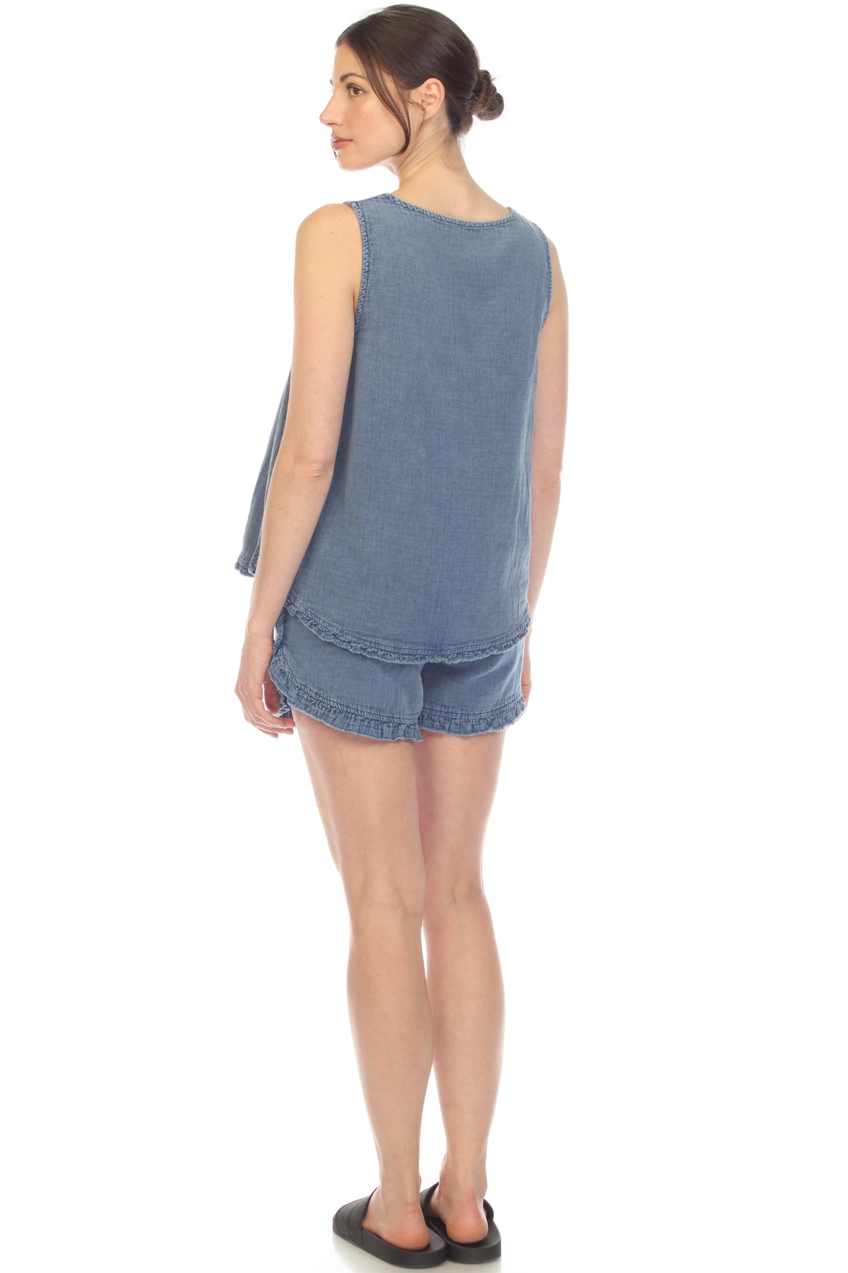 RUFFLE EDGE SHORT