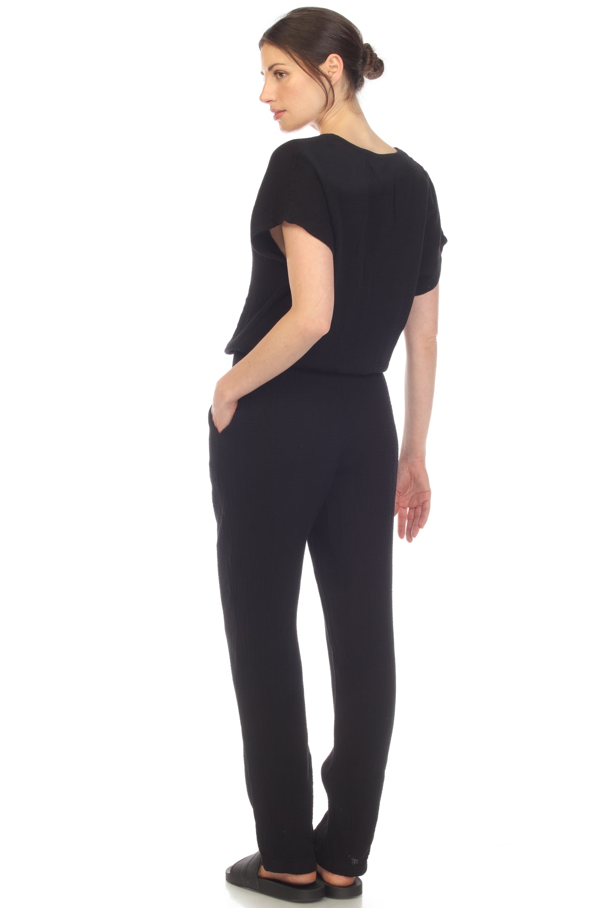 S/s Snap Jumpsuit