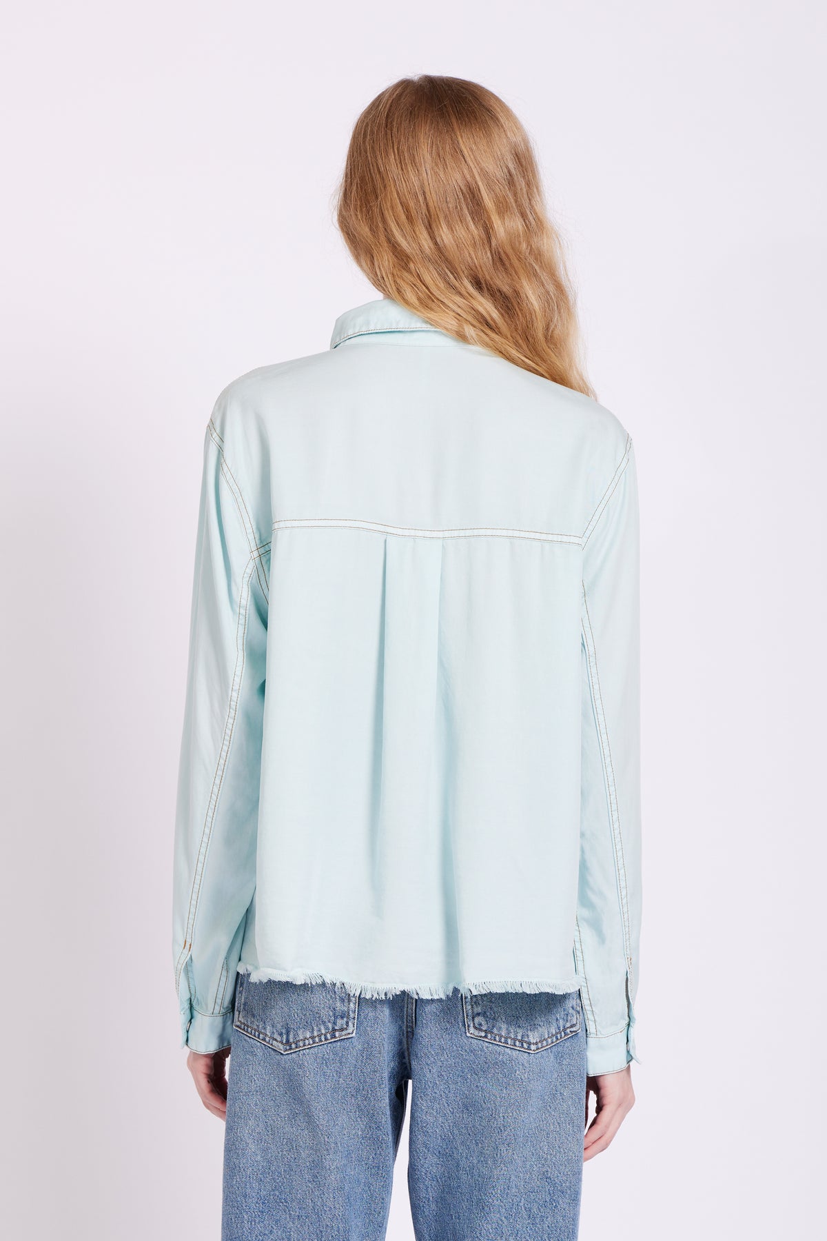 MICK FRAYED TWILL JACKET