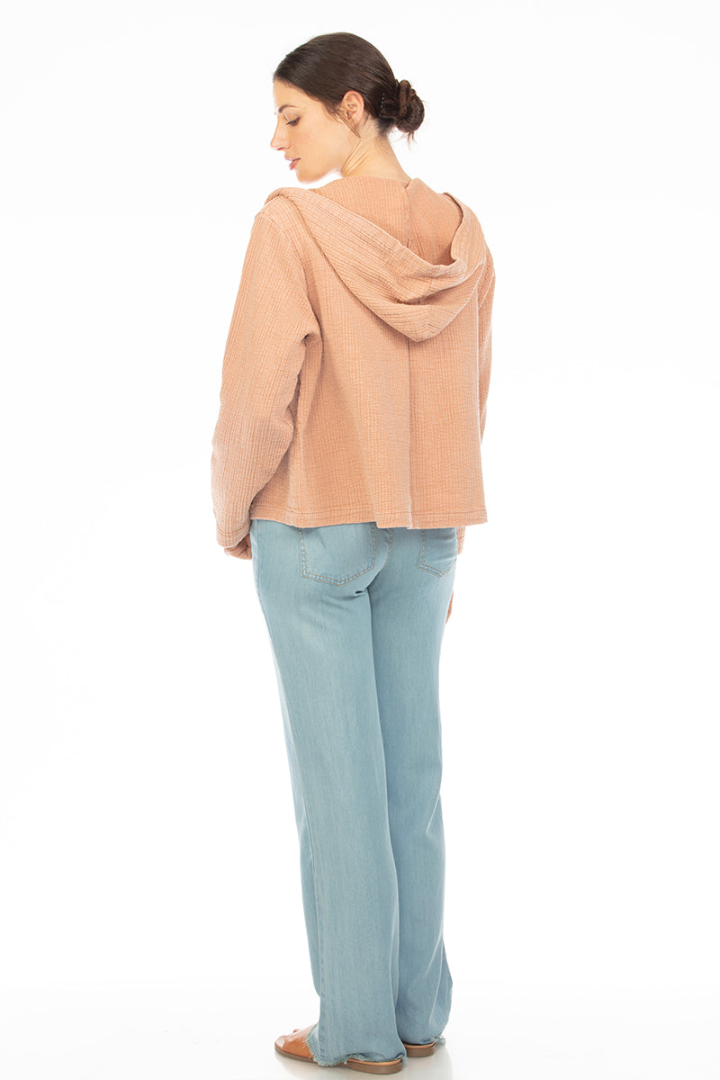 JACQUARD STITCH JACKET