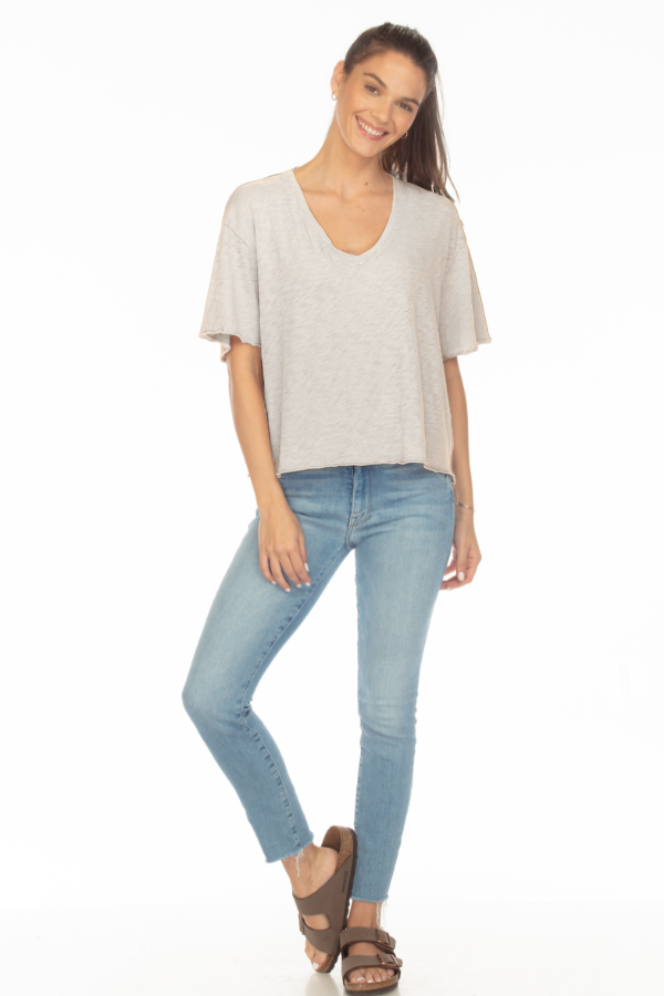 CHARLIE V-NECK S/S
