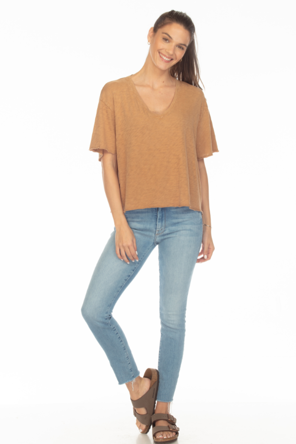 CHARLIE V-NECK S/S