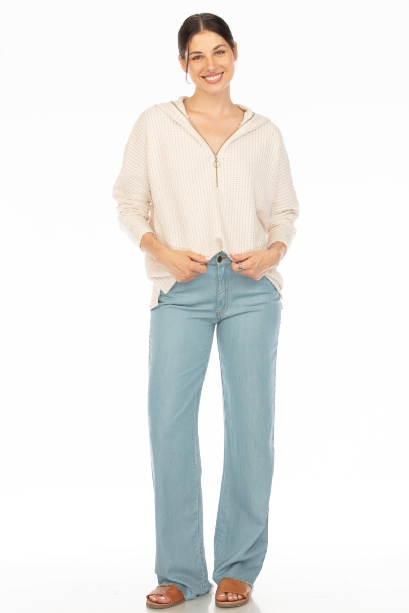 GEORGIA ZIP HOOD TUNIC