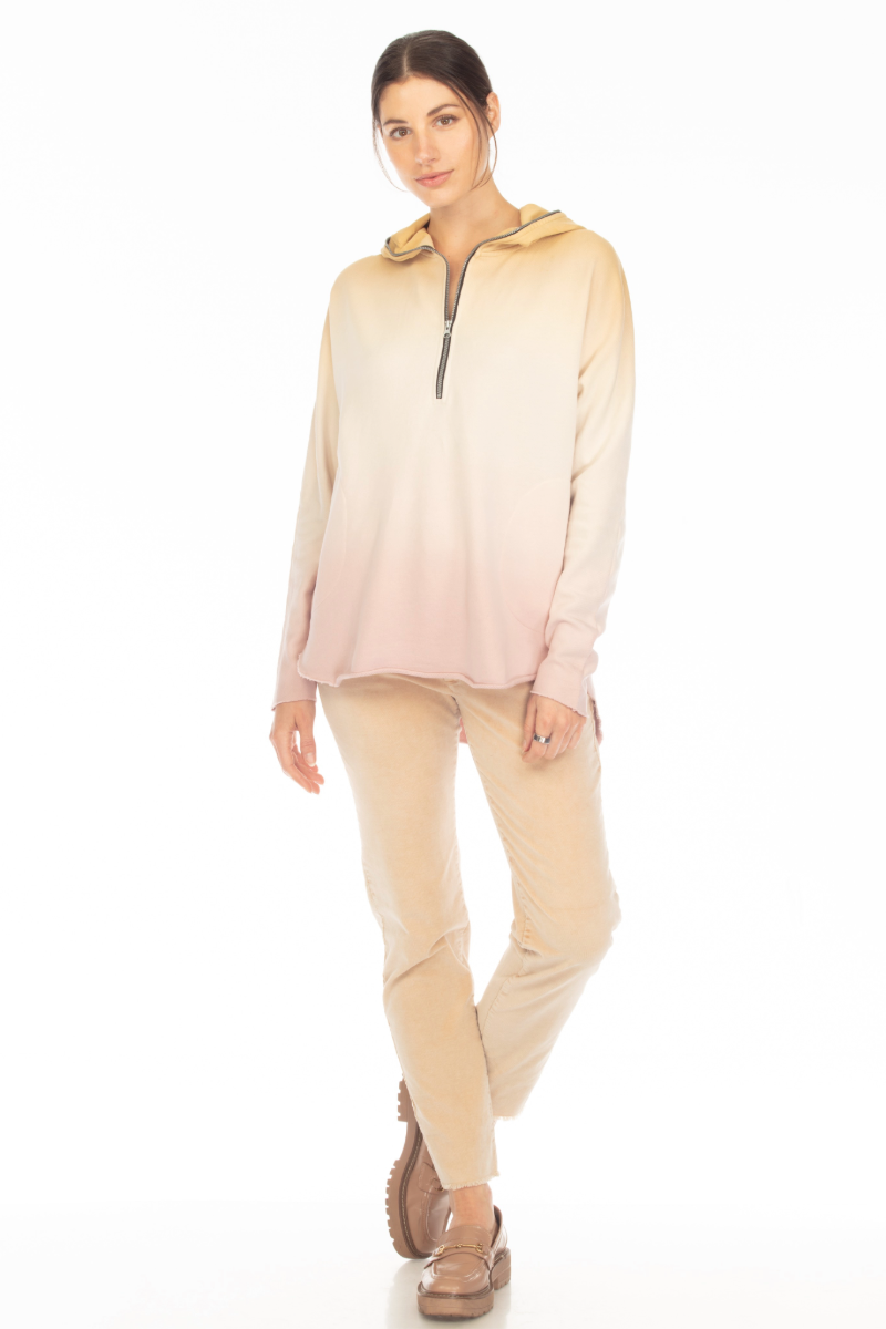 GEORGIA ZIP-HOOD TUNIC