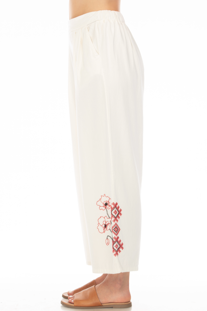 GIANNI PLEATED ANKLE PANT