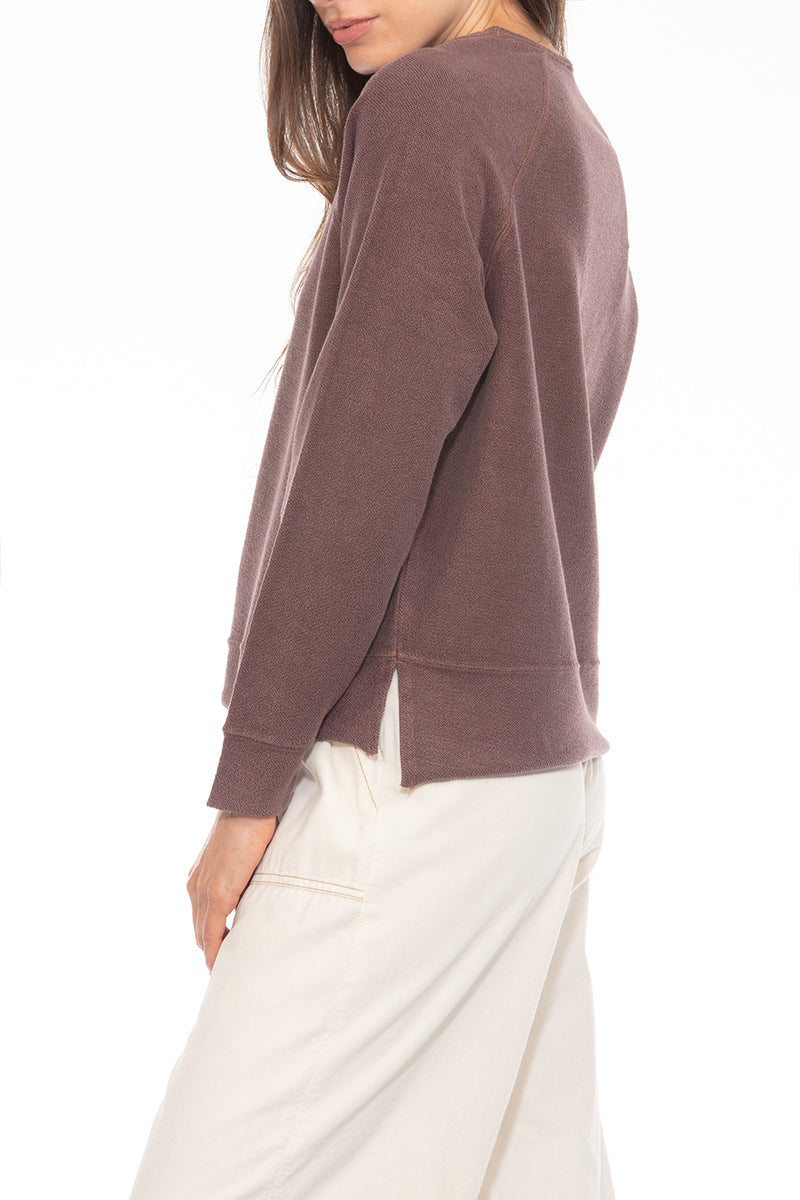 HARLOW HI-LO RAGLAN