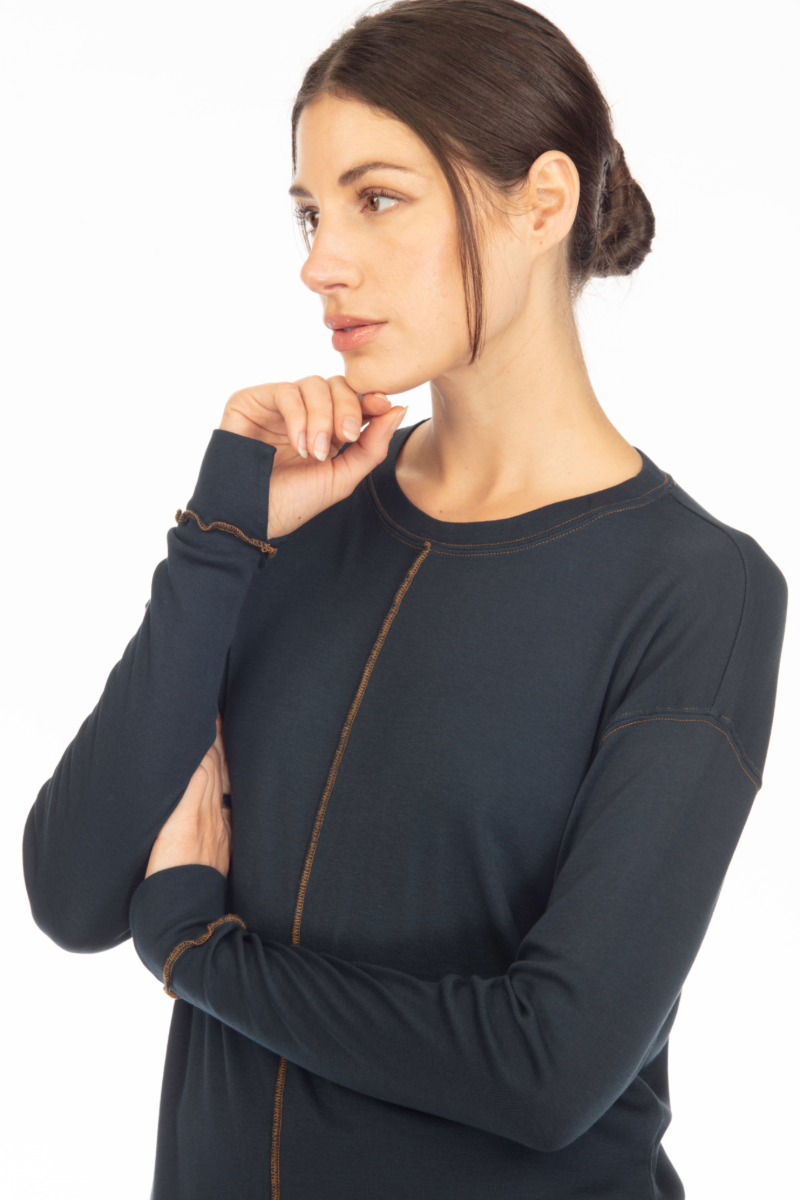 FRANKIE SEAMED TEE