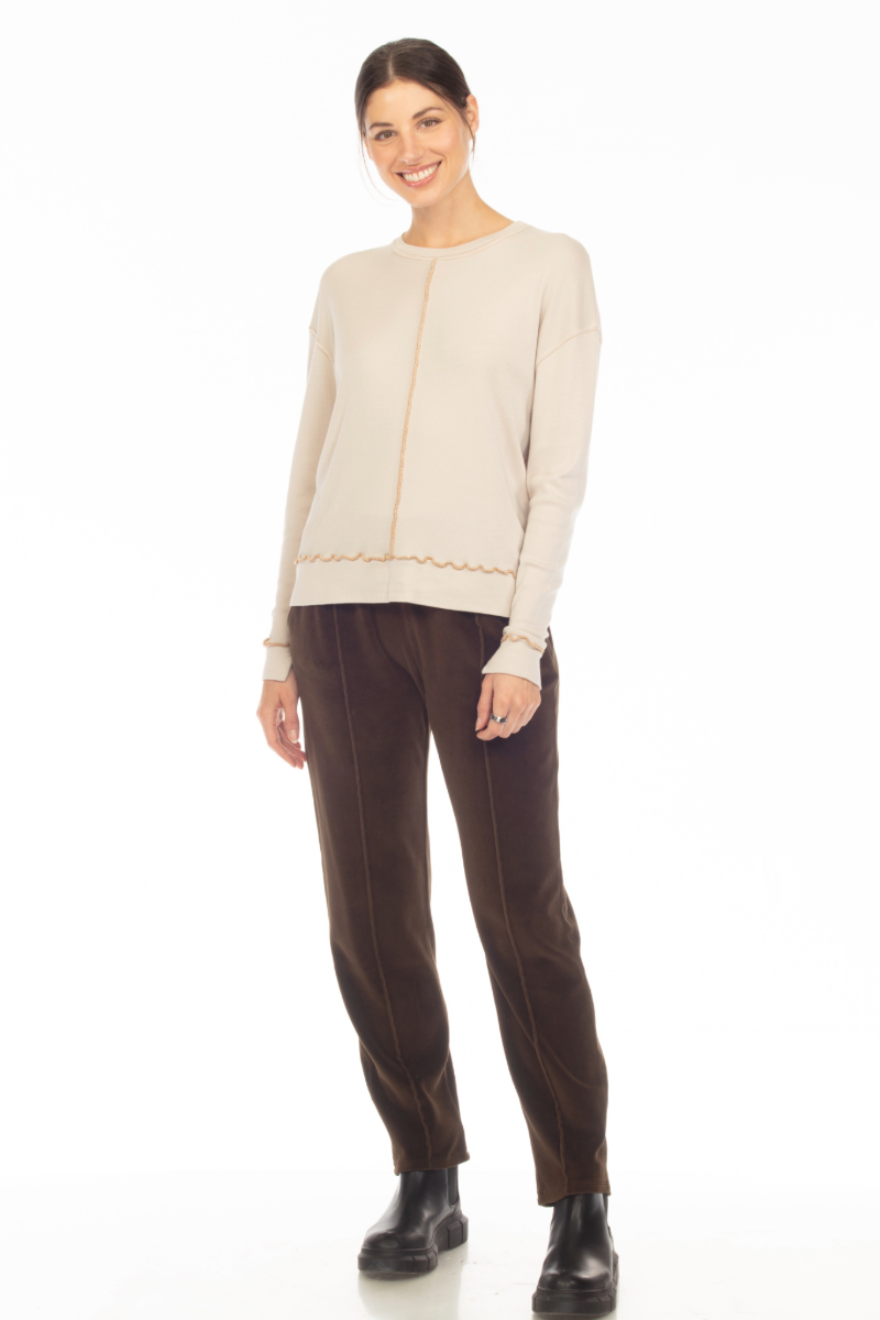 FRANKIE SEAMED TEE