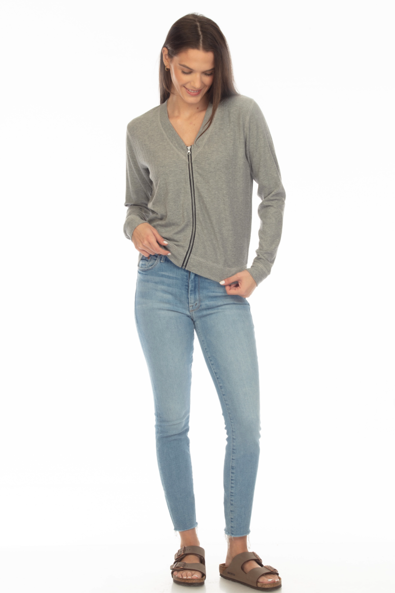 ZIP FRONT JACKET