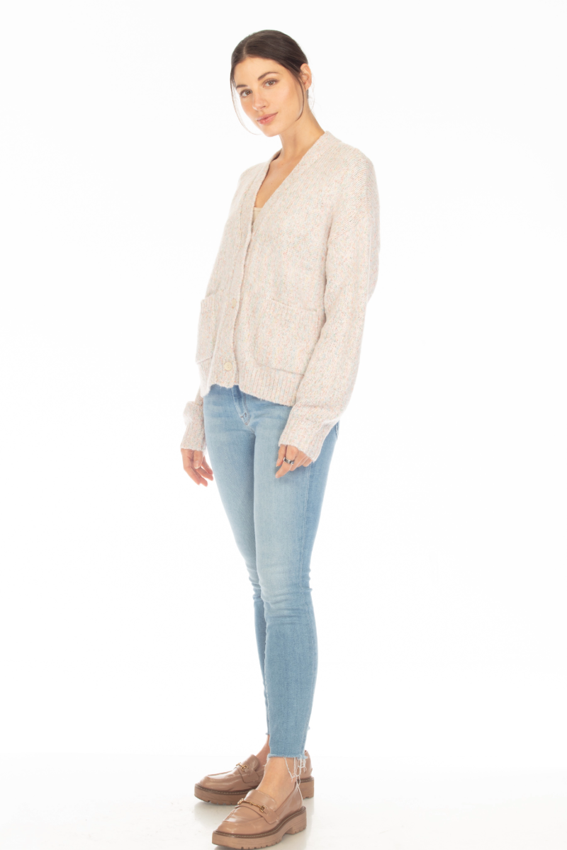 ALICE DEEP-V CARDIGAN SWEATER