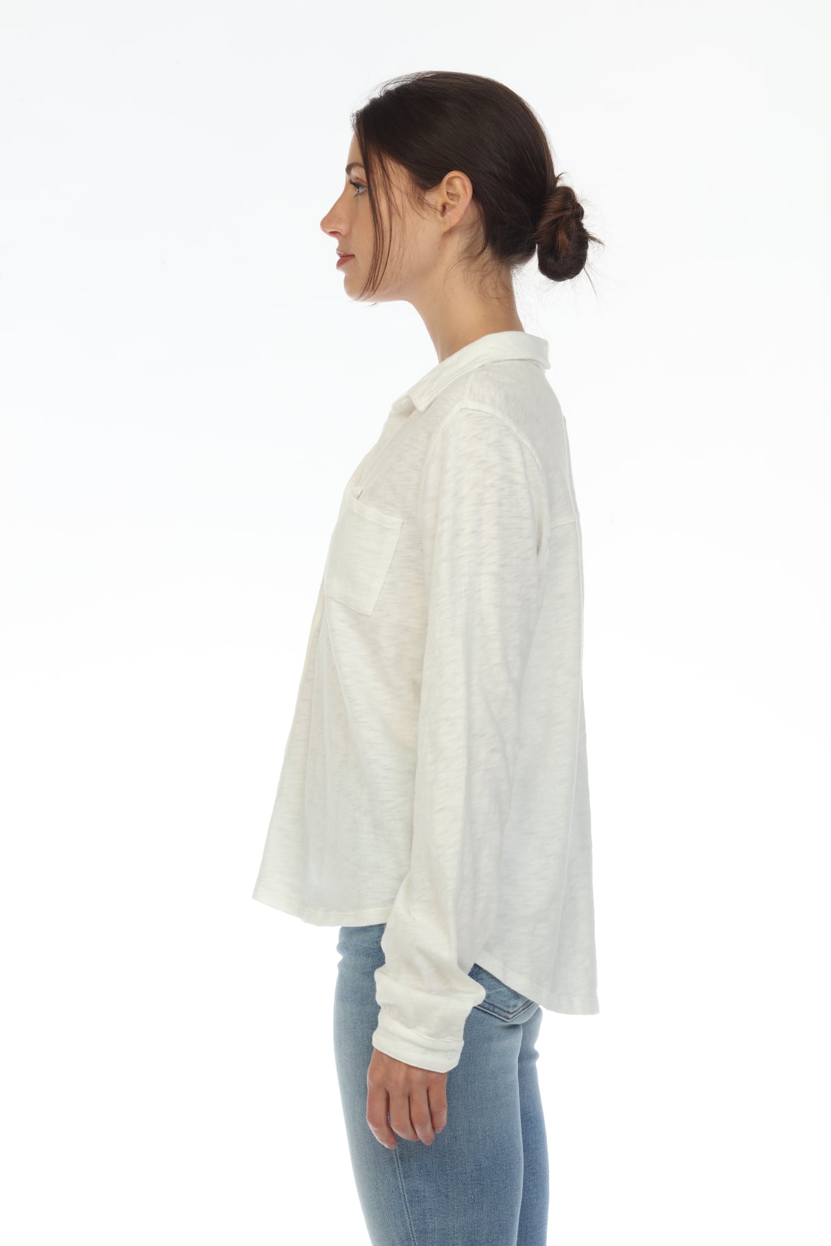 BUTTON UP L/S