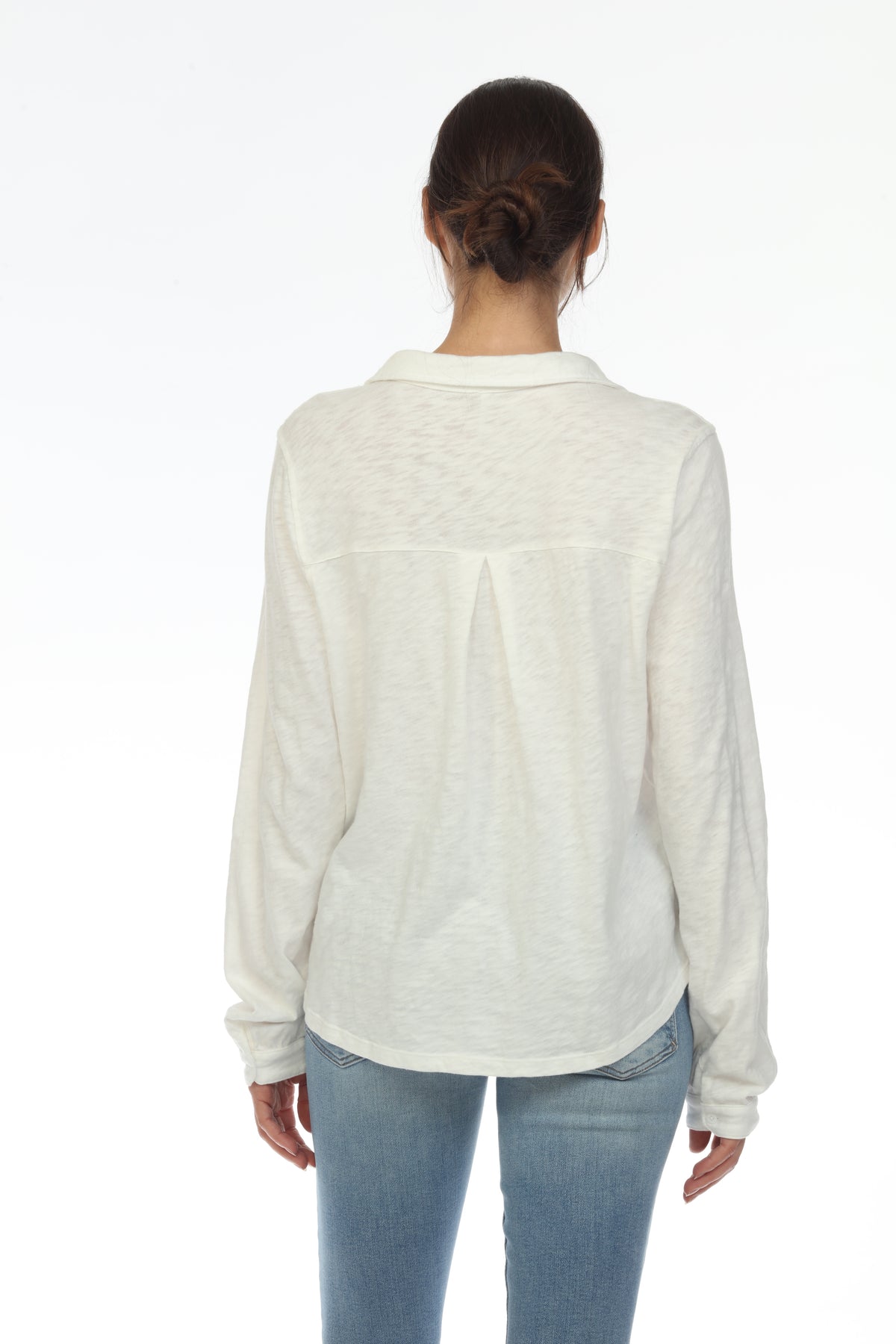 BUTTON UP L/S
