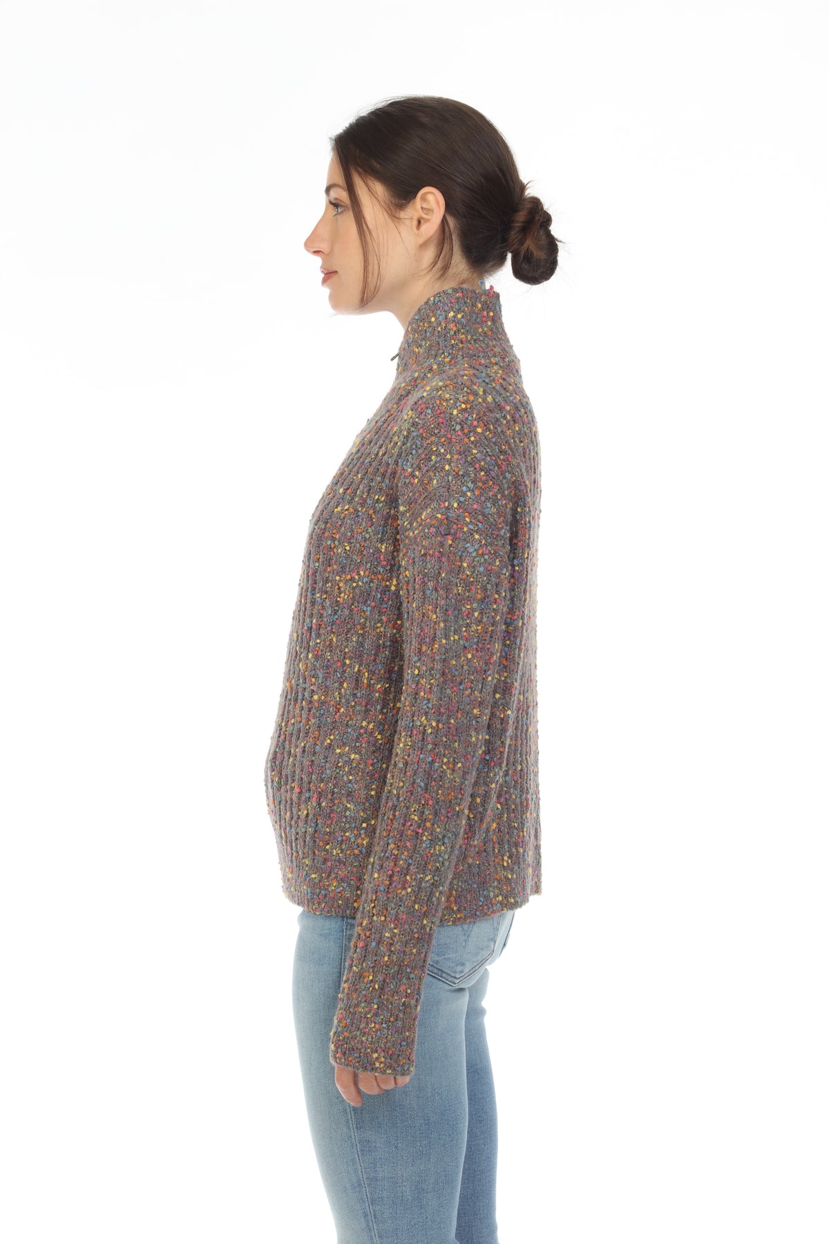MOCK NECK LS