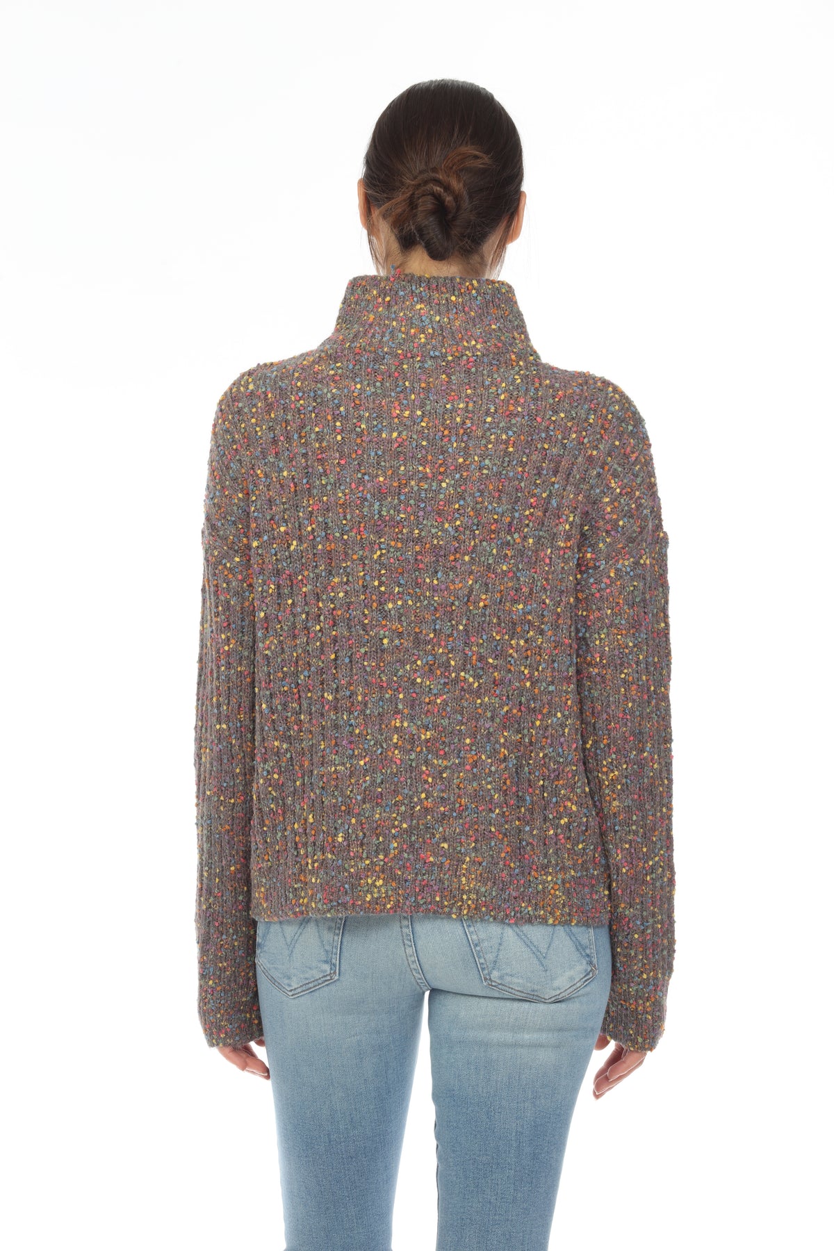 MOCK NECK LS