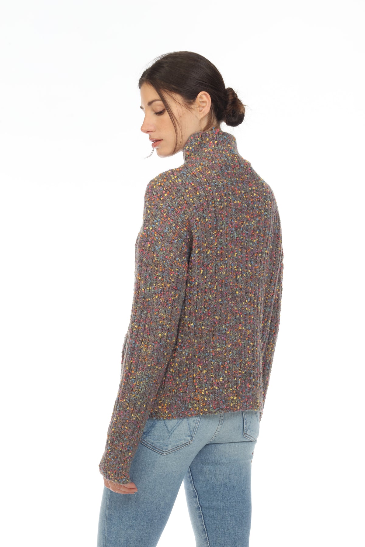 MOCK NECK LS