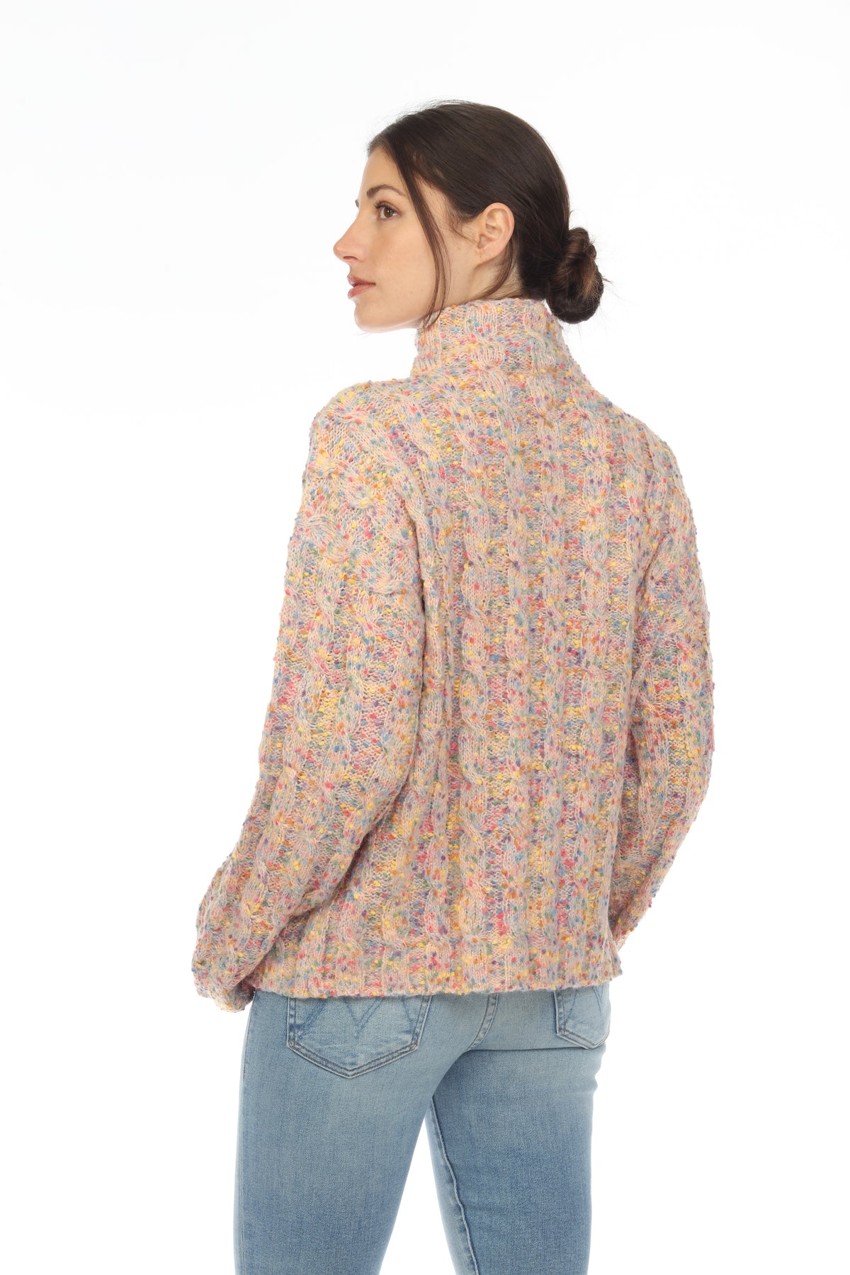 MOCK NECK LS
