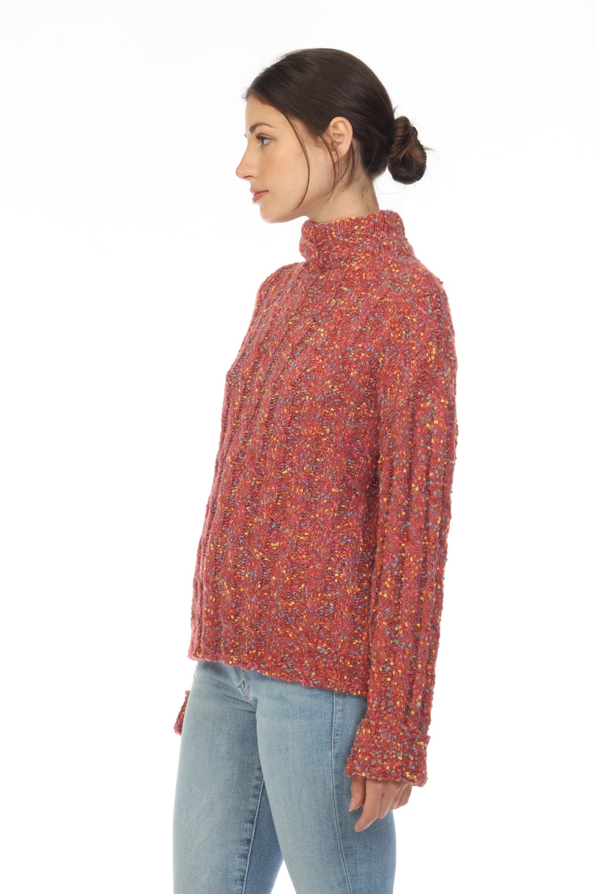 MOCK NECK LS