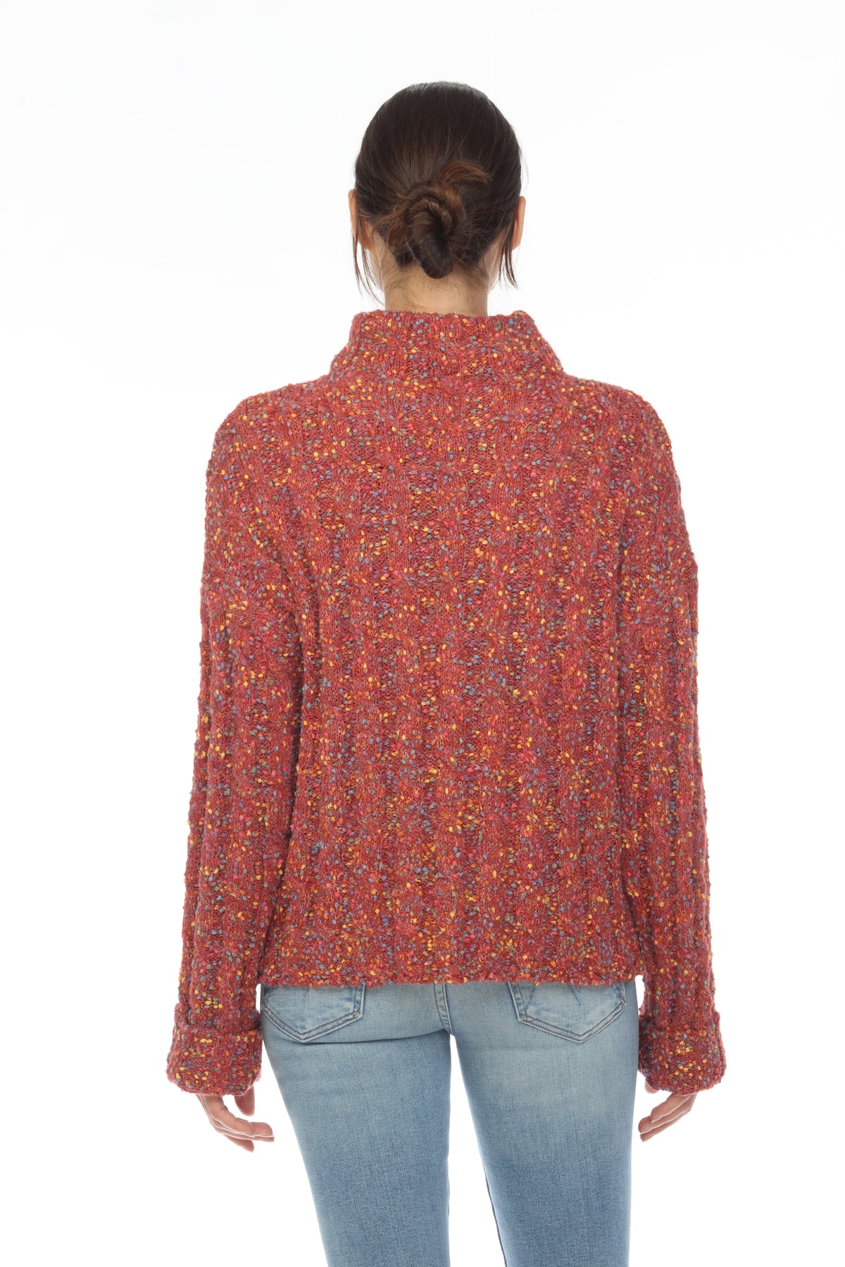 MOCK NECK LS