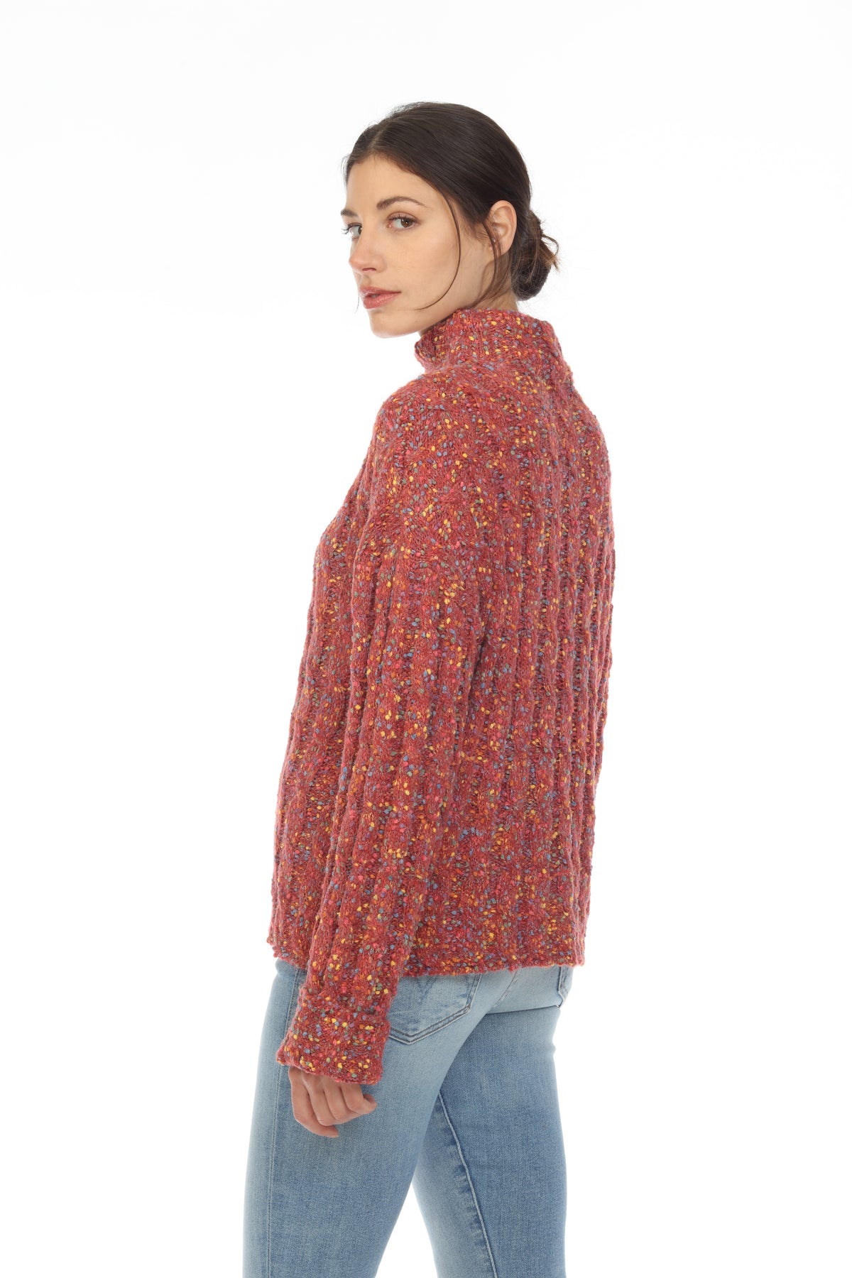 MOCK NECK LS