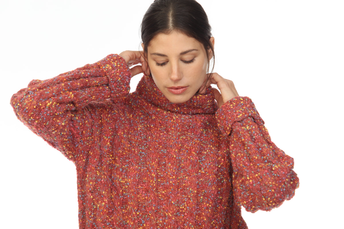MOCK NECK LS