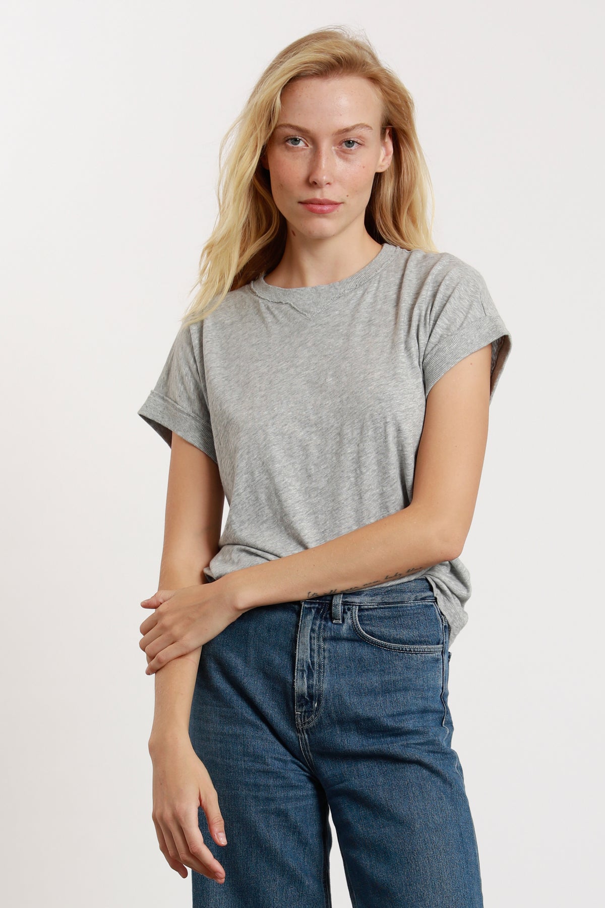 Notch Neck Tee