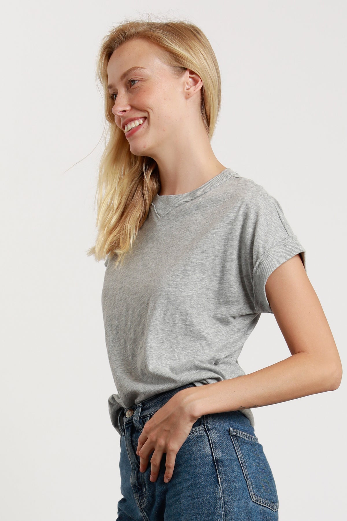 Notch Neck Tee