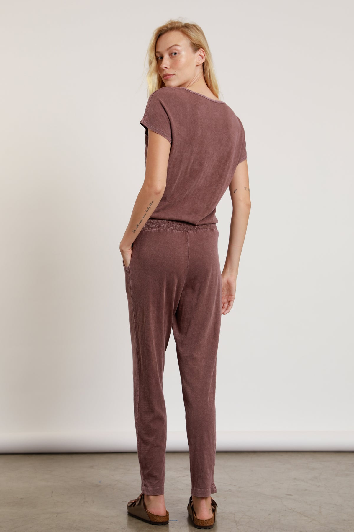 S/s Snap Jumpsuit