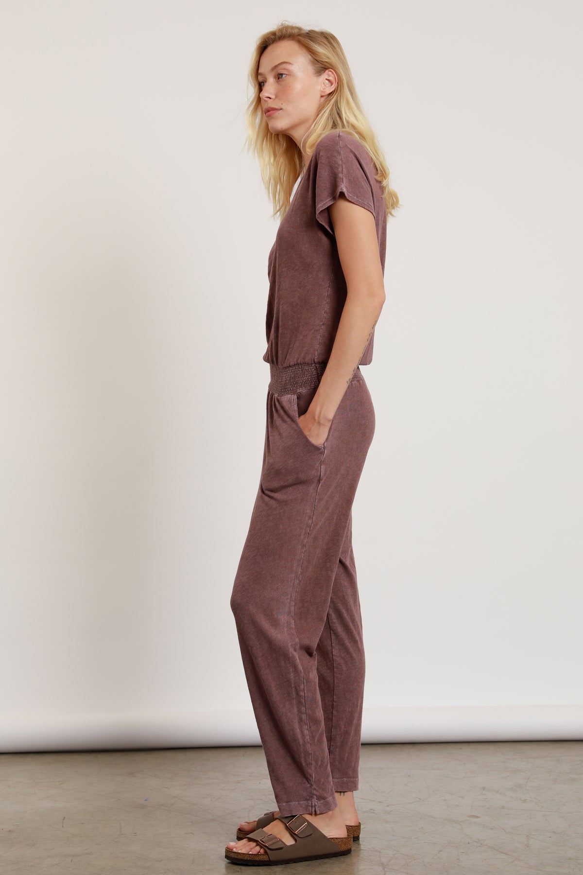 S/s Snap Jumpsuit