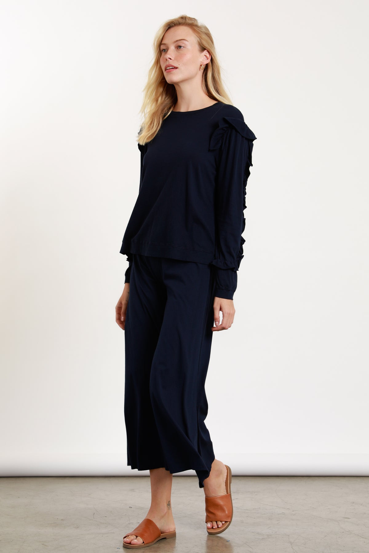 Supreme Jersey Wide Leg Pant