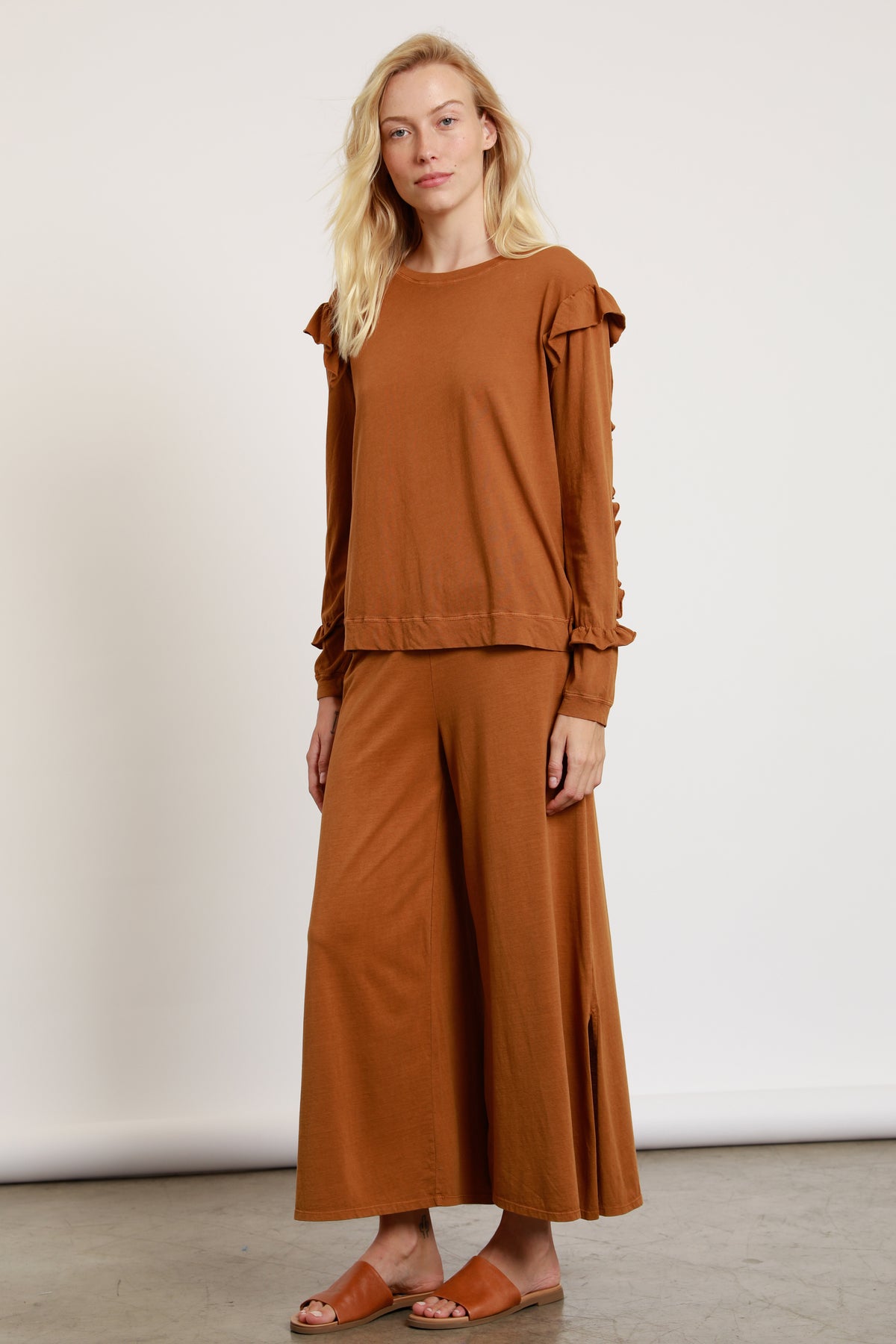 Supreme Jersey Wide Leg Pant