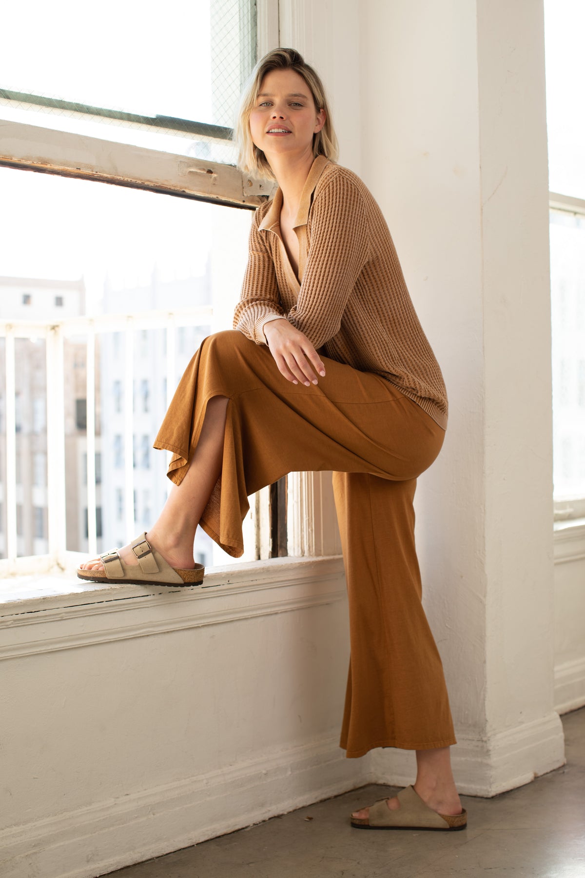 Supreme Jersey Wide Leg Pant