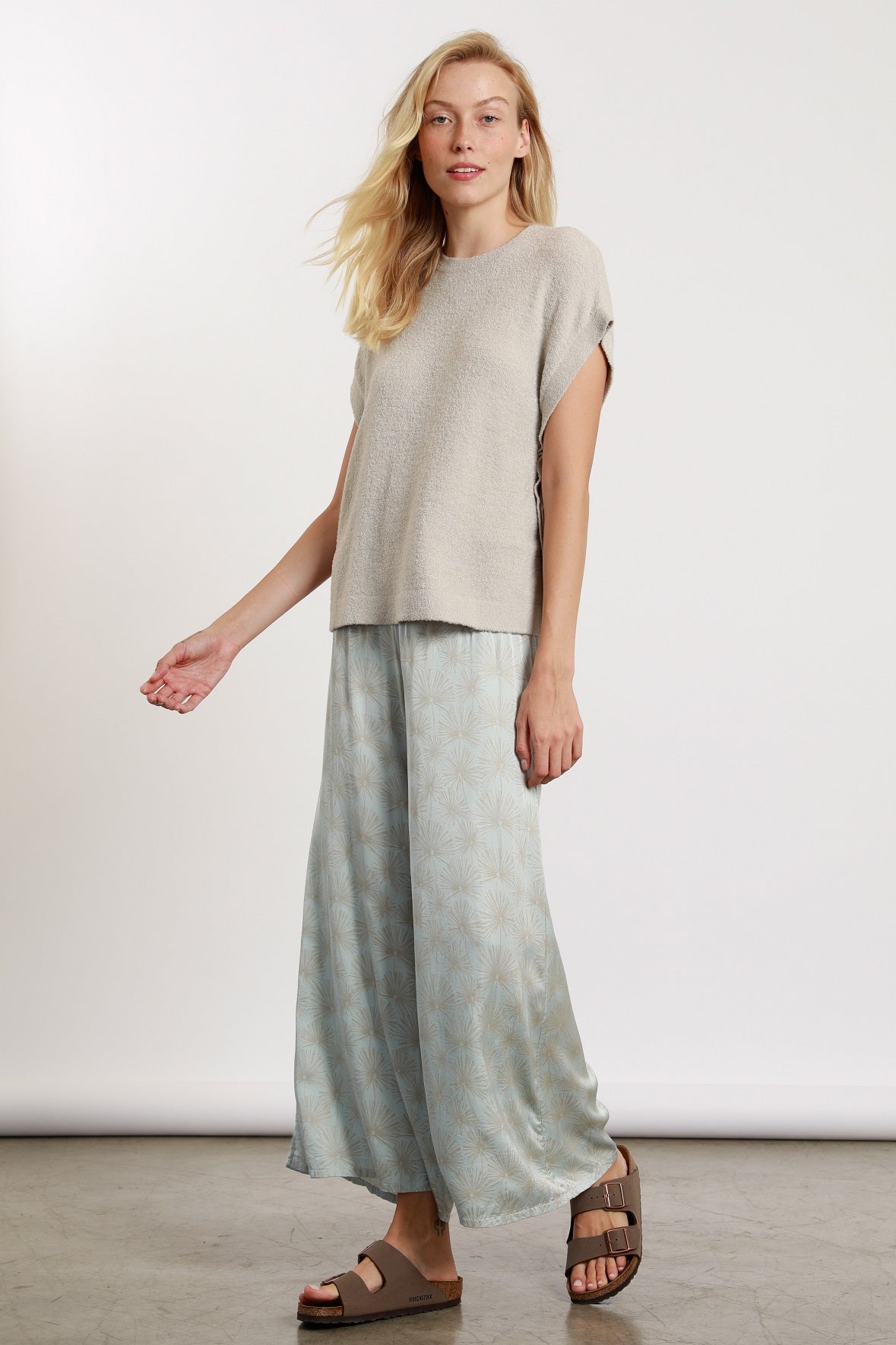 Smocked Ankle Pant