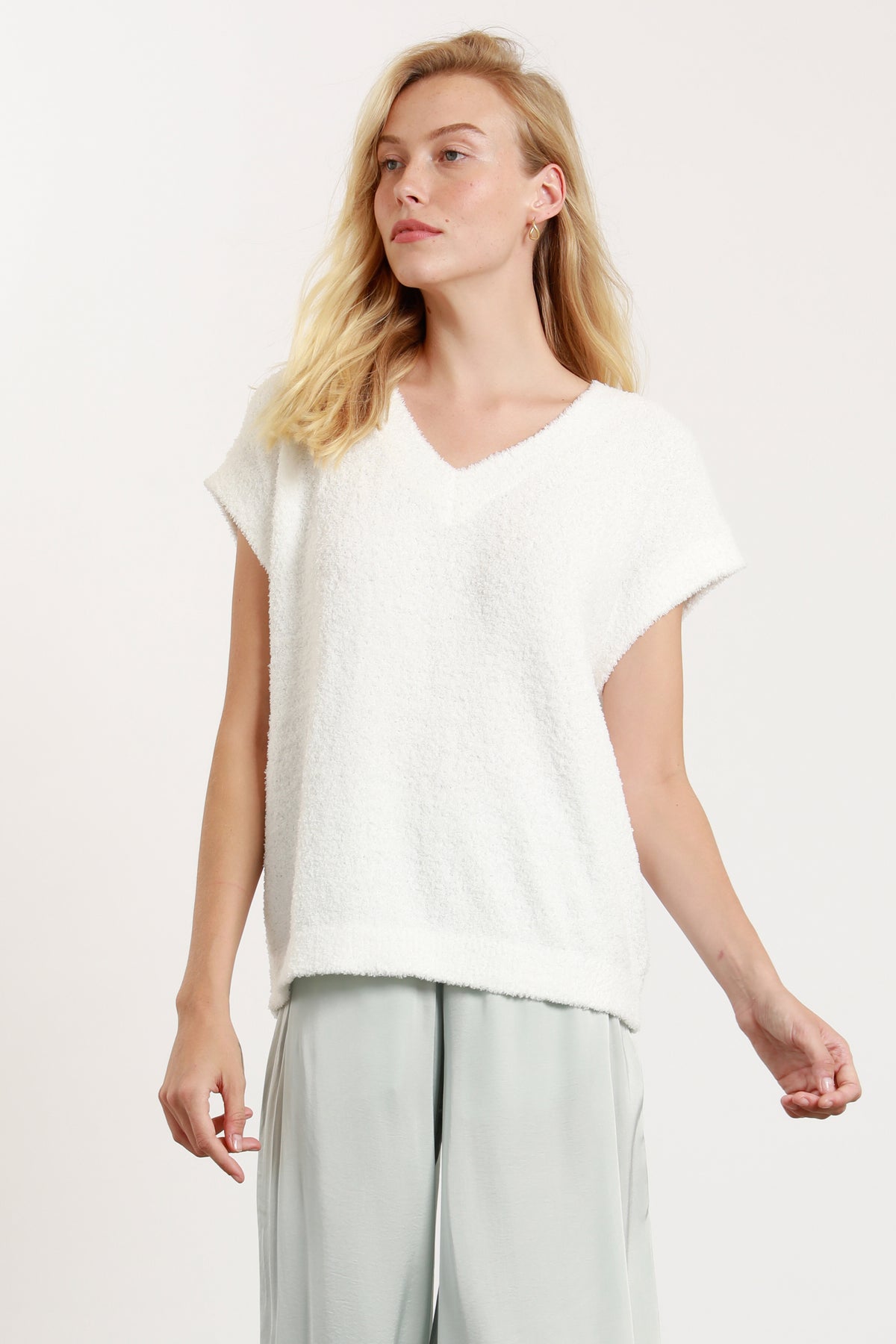 S/S V PULLOVER