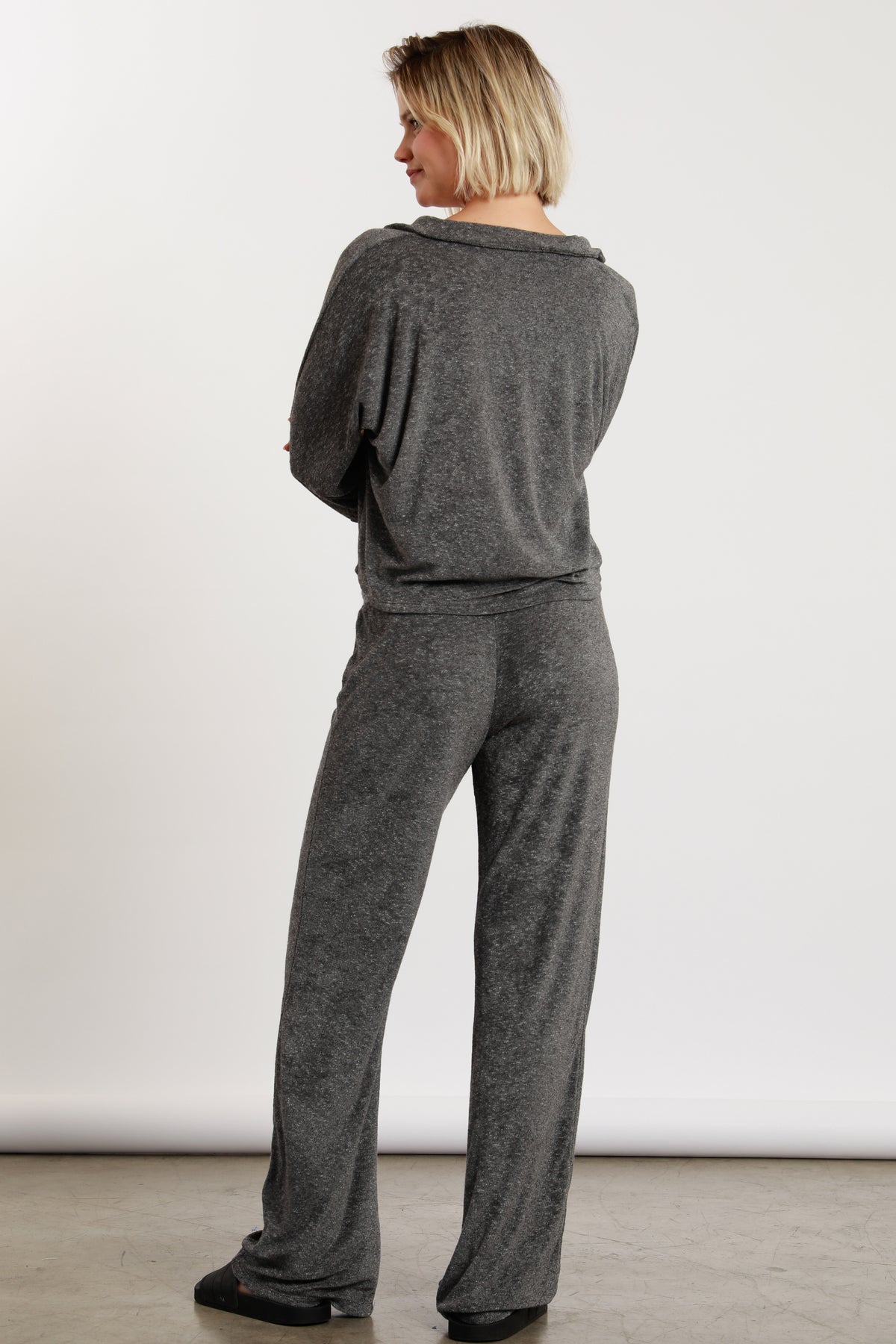 Slub Terry D/s Pant