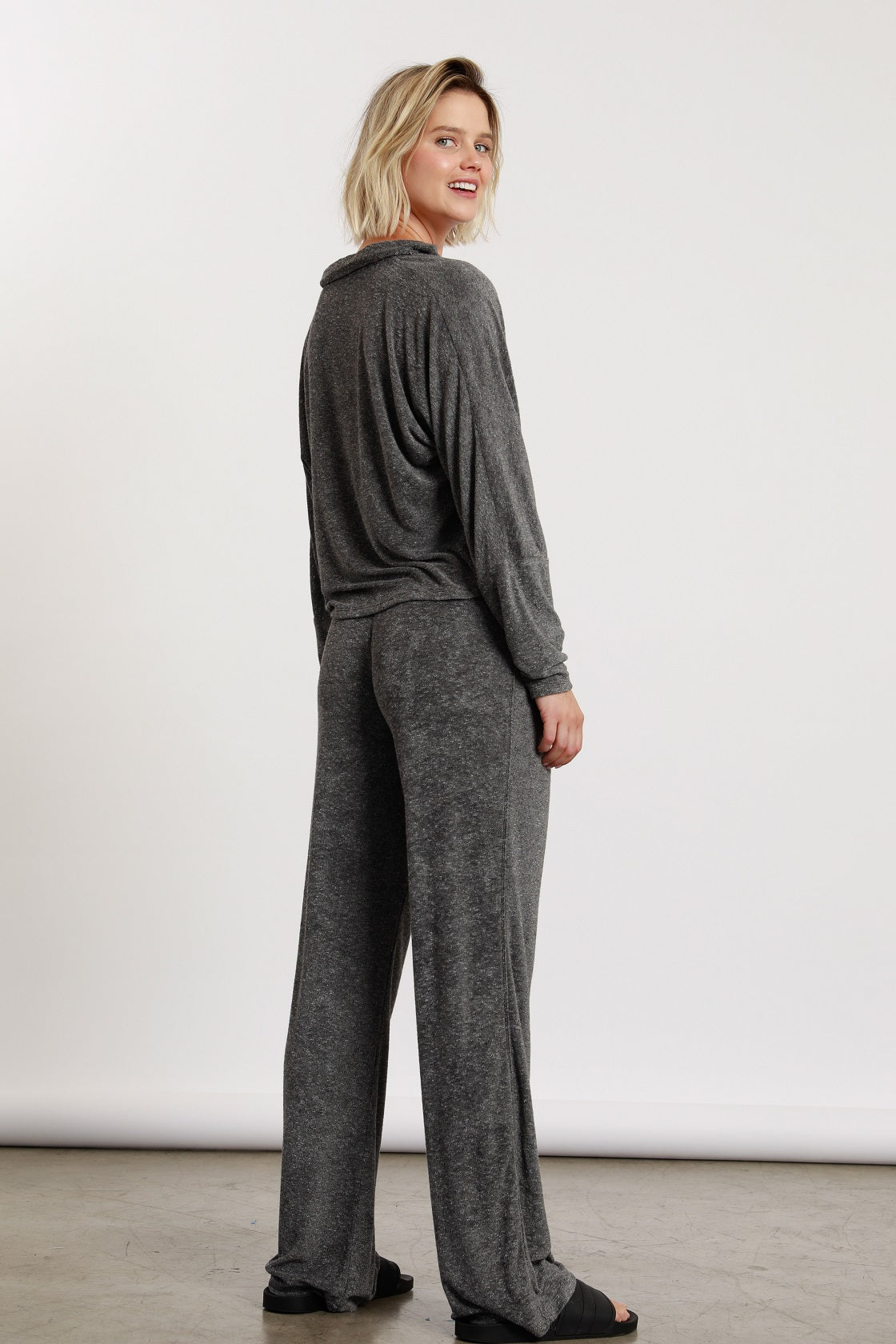 Slub Terry D/s Pant