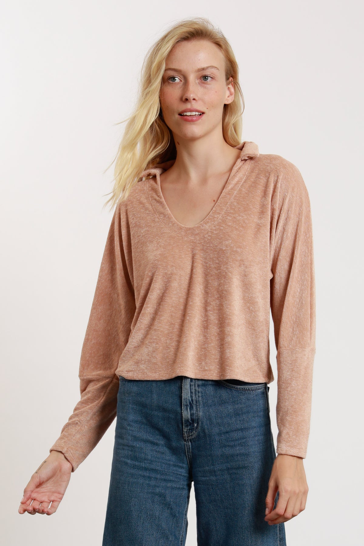 Scoop Collar Top