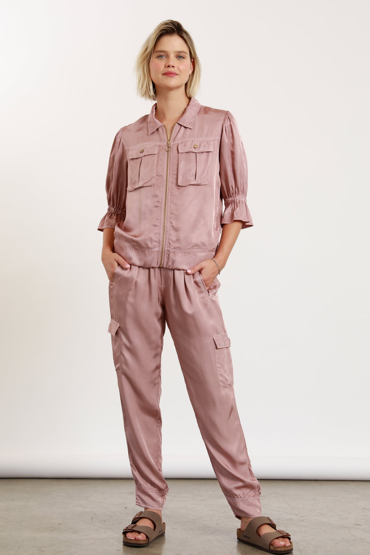 S/s Zip Jacket