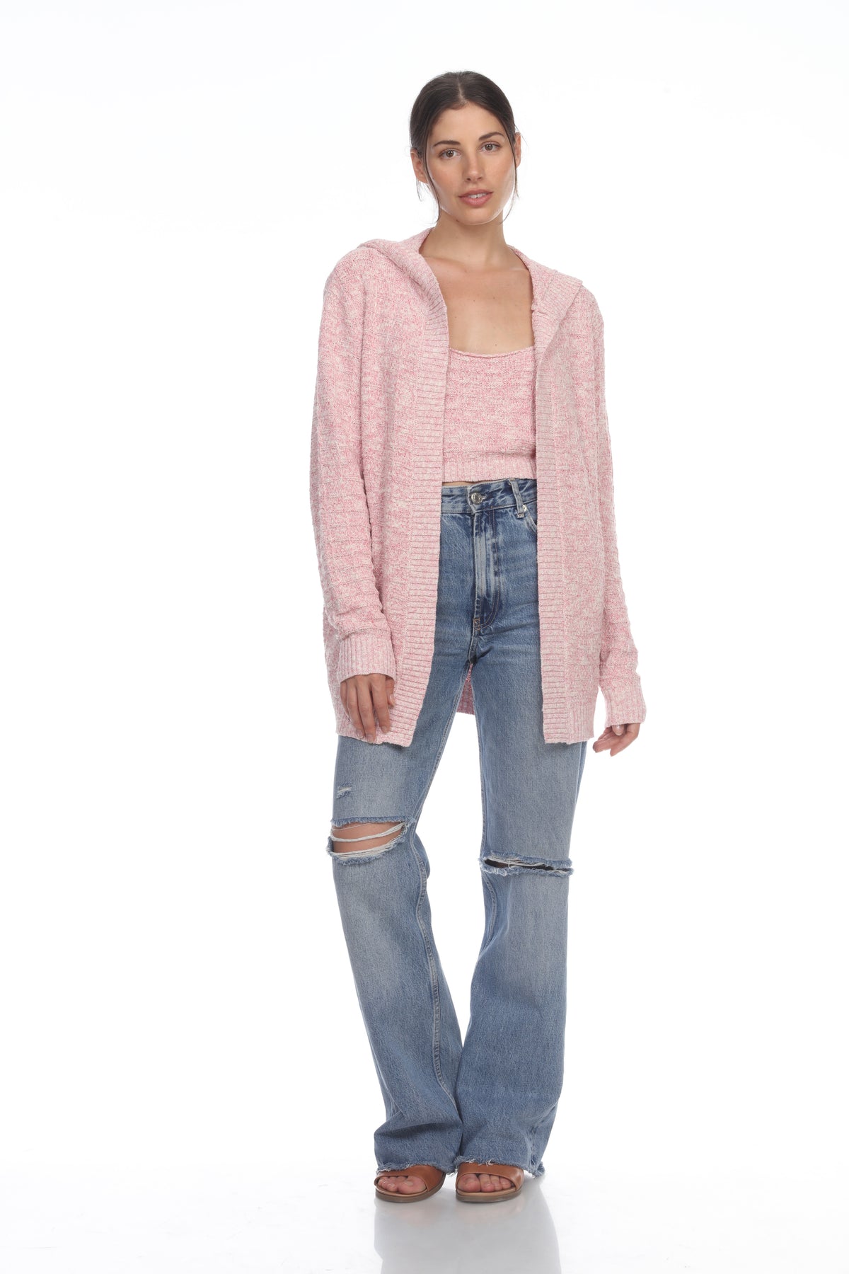 HOOD CARDIGAN