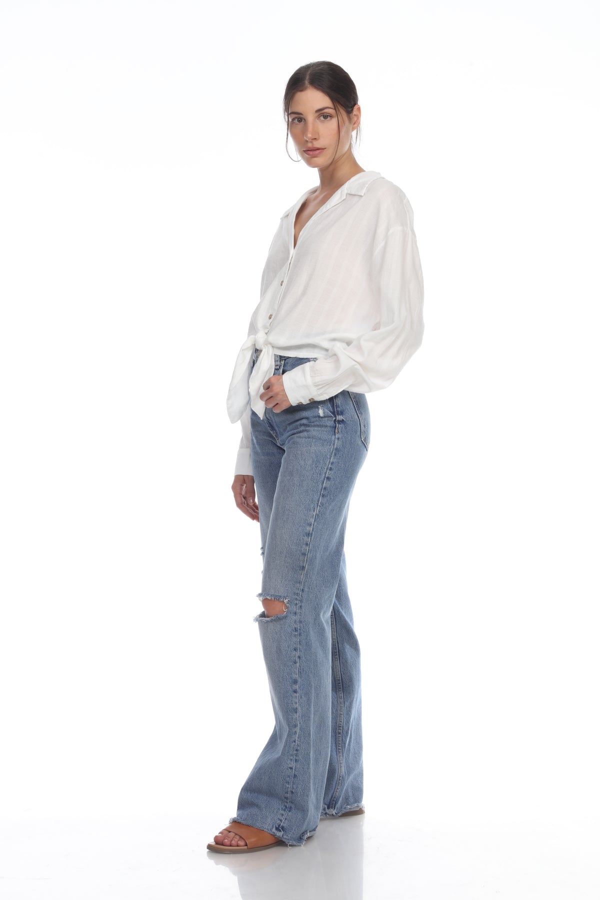 SYDNEY TIE BLOUSE
