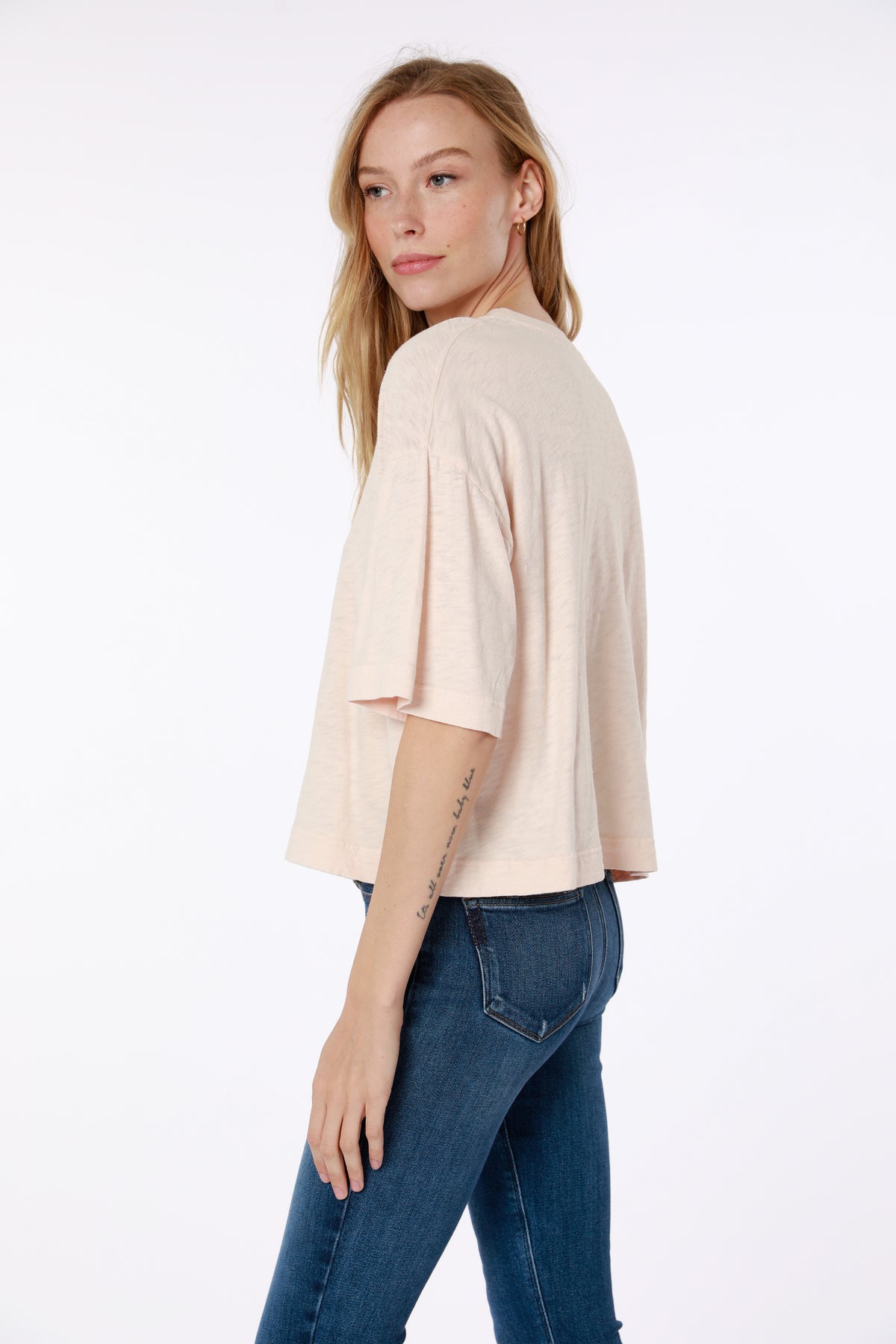 Crew Neck Boxy Tee