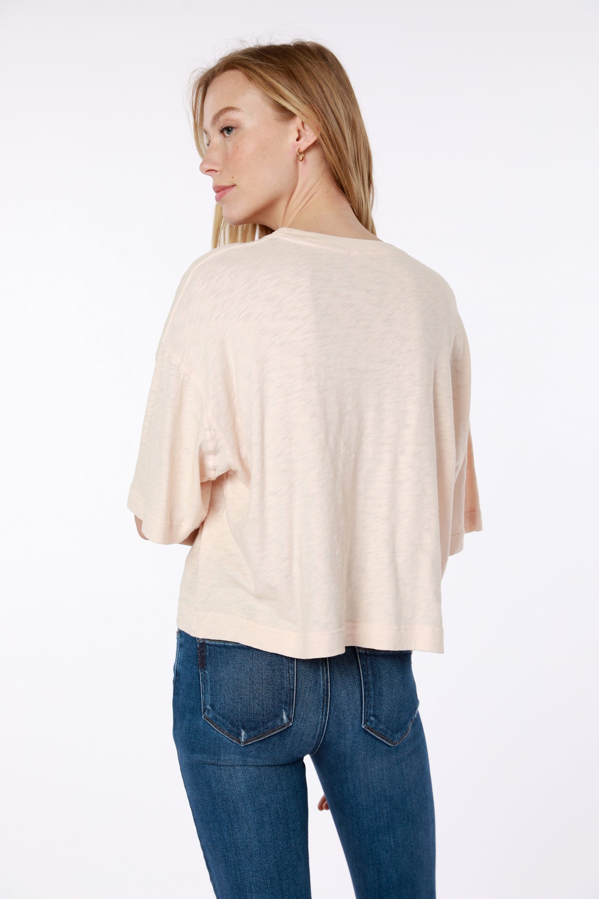 Crew Neck Boxy Tee