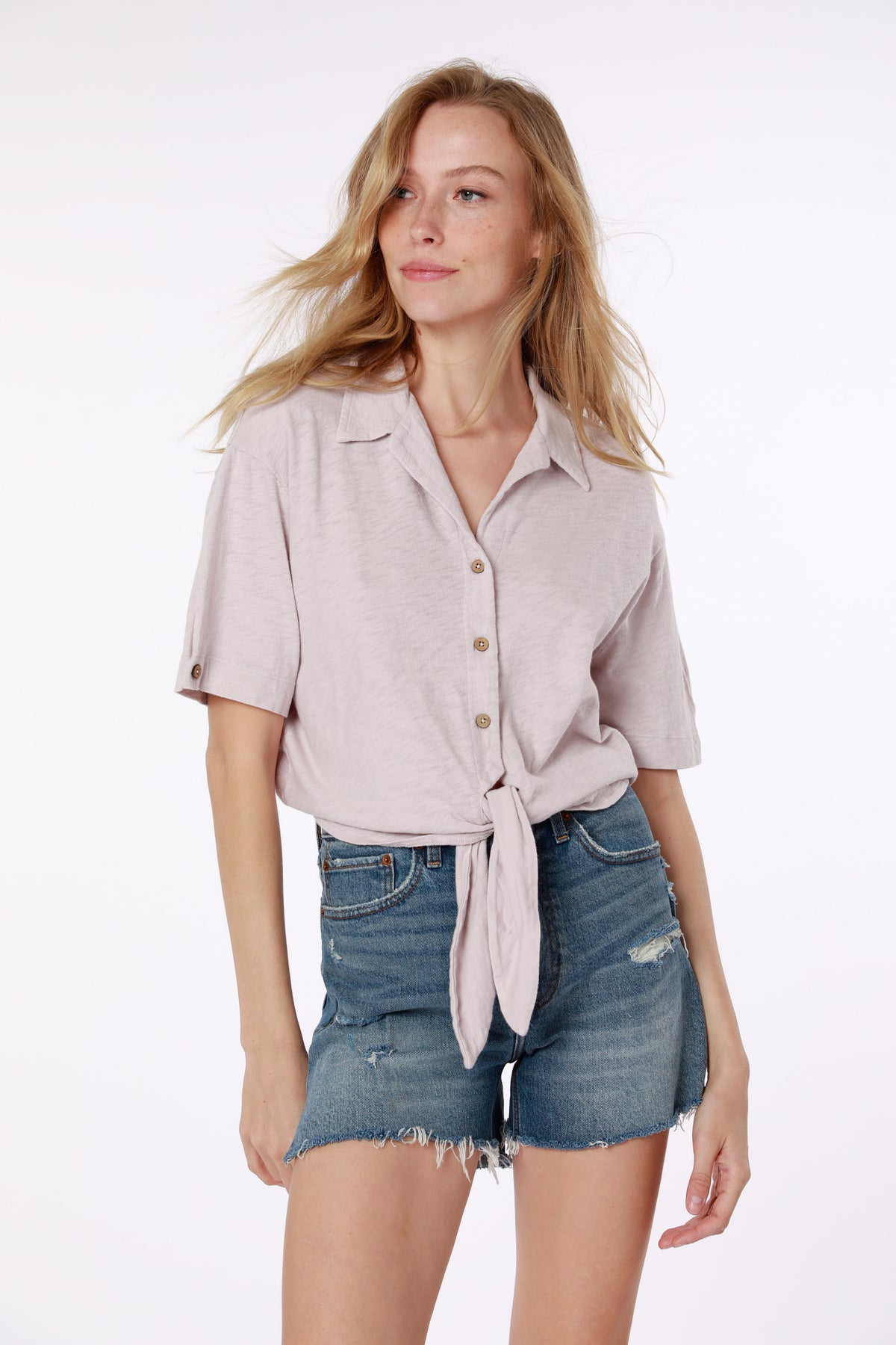 Tie Front Top