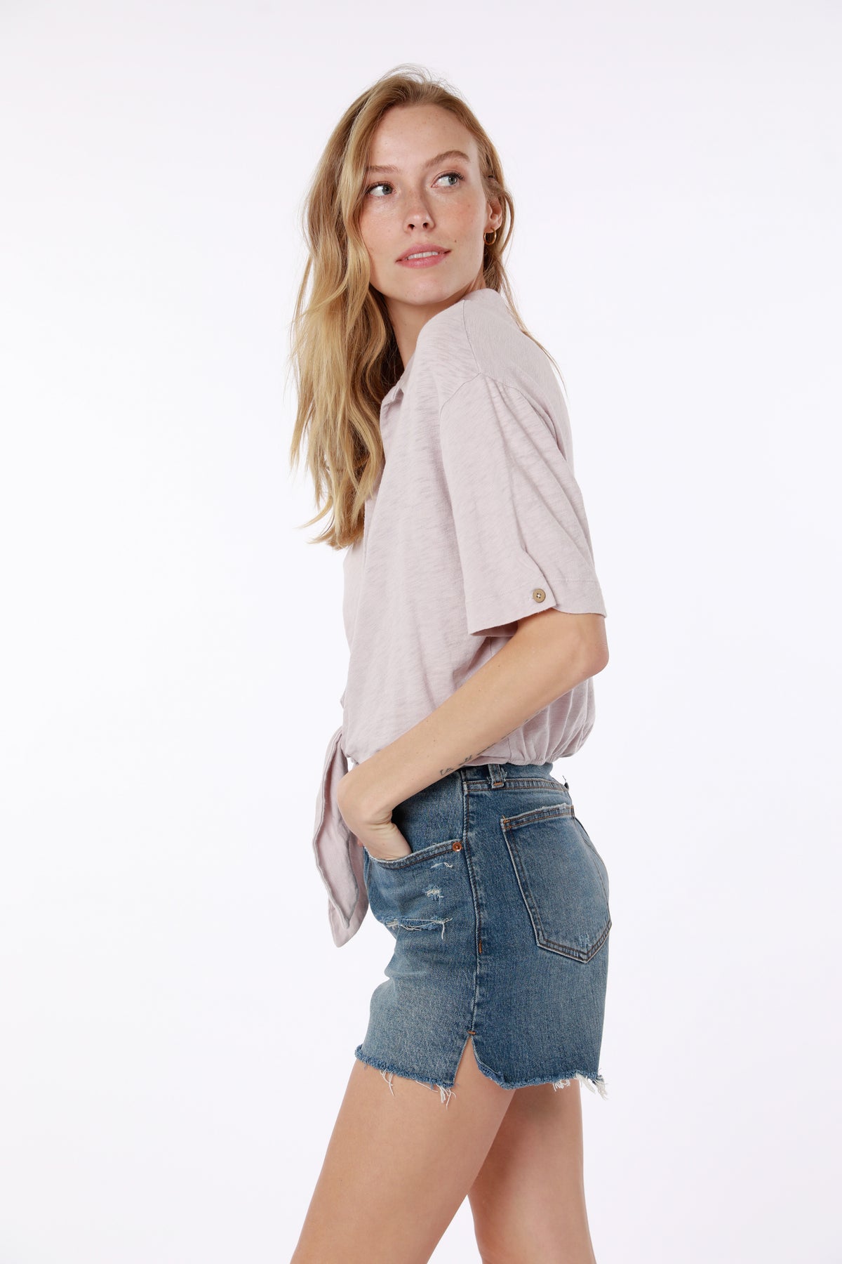 Tie Front Top