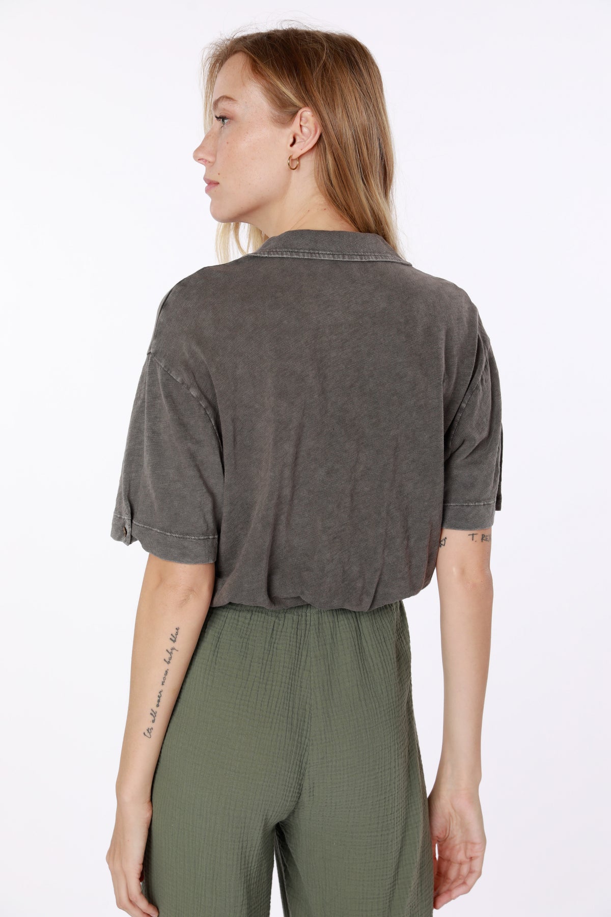 Tie Front Top