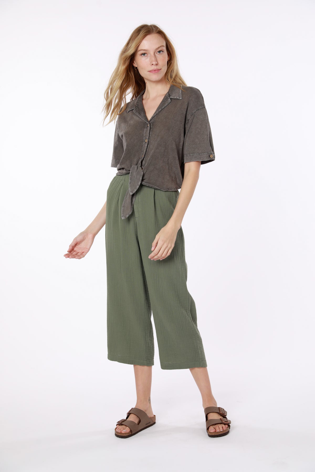 Tie Front Top